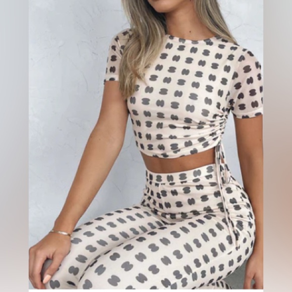 Stylish Beige Crop Top